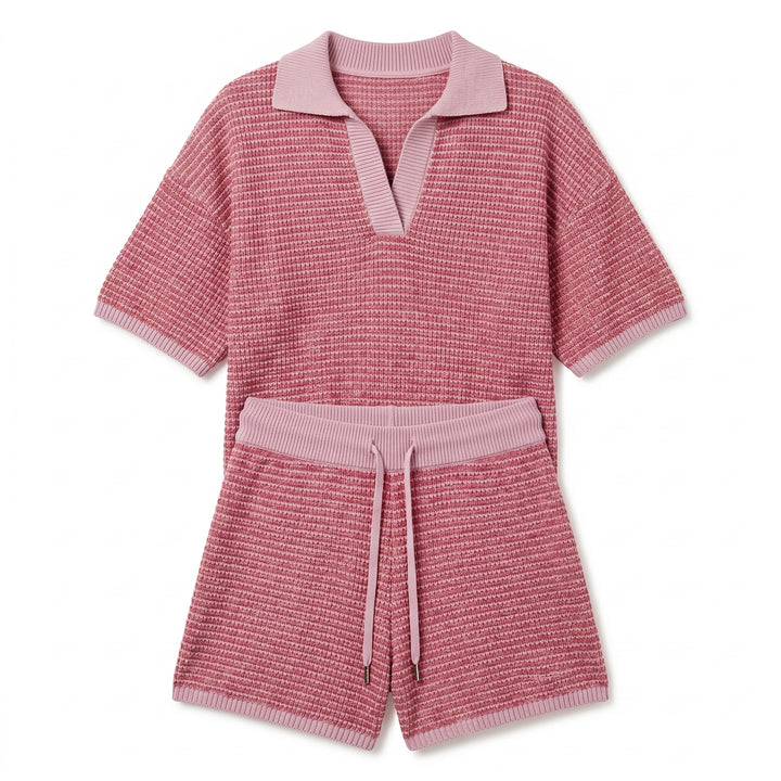 Elara Woven Knit Set
