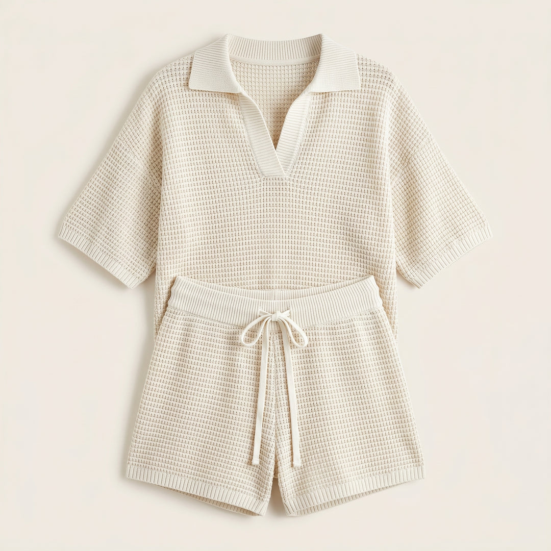 Elara Woven Knit Set
