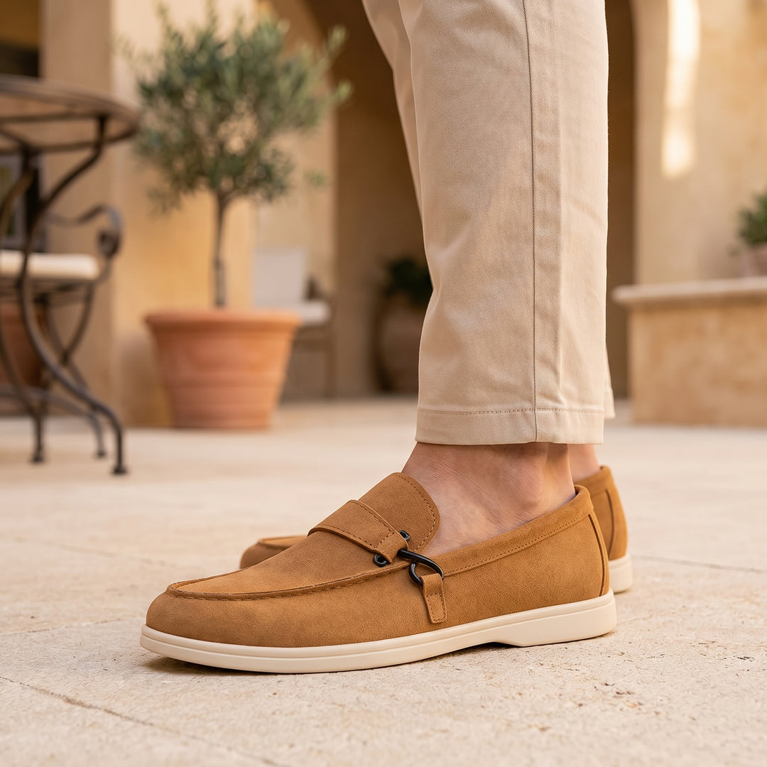 Matteo Suede Bit Loafer