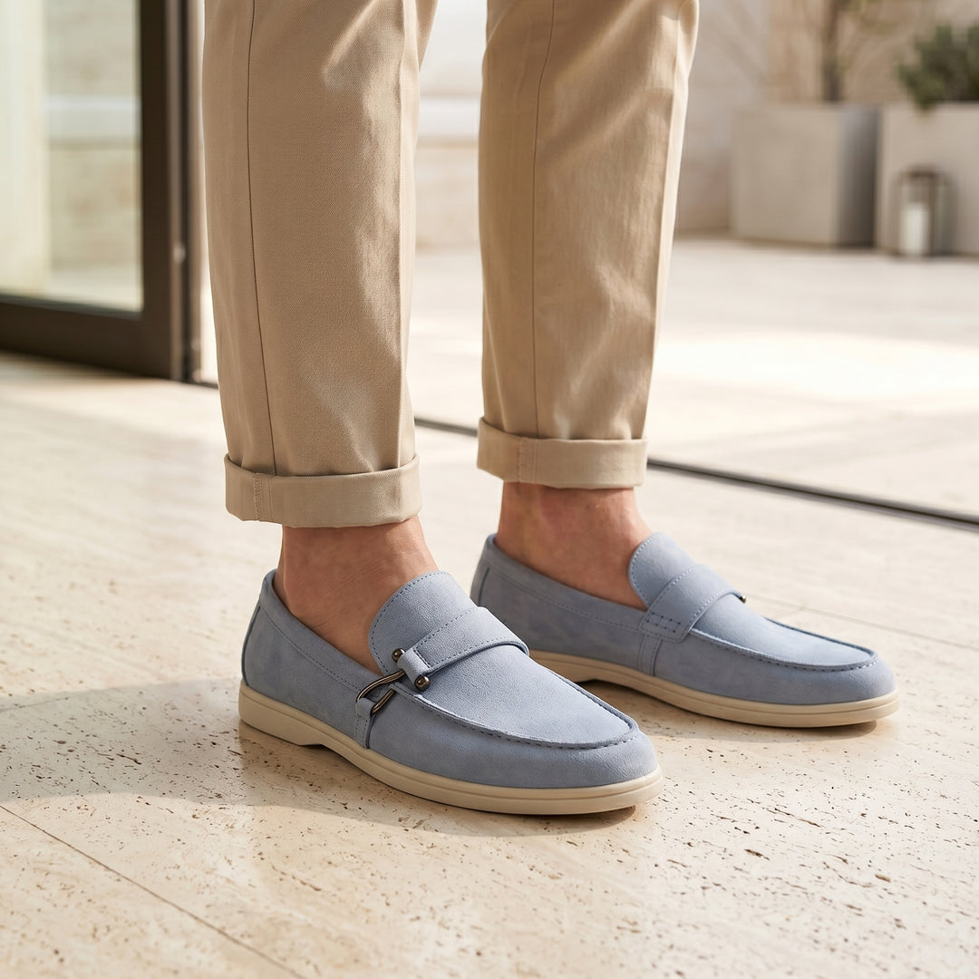 Matteo Suede Bit Loafer