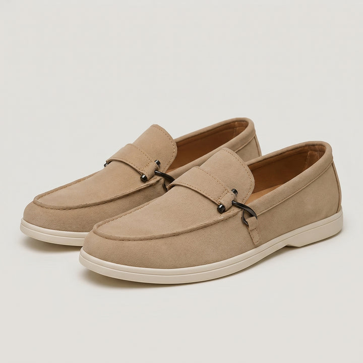 Matteo Suede Bit Loafer