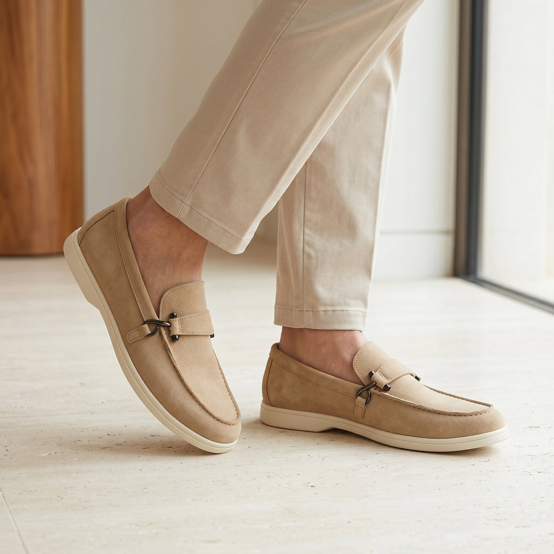Matteo Suede Bit Loafer