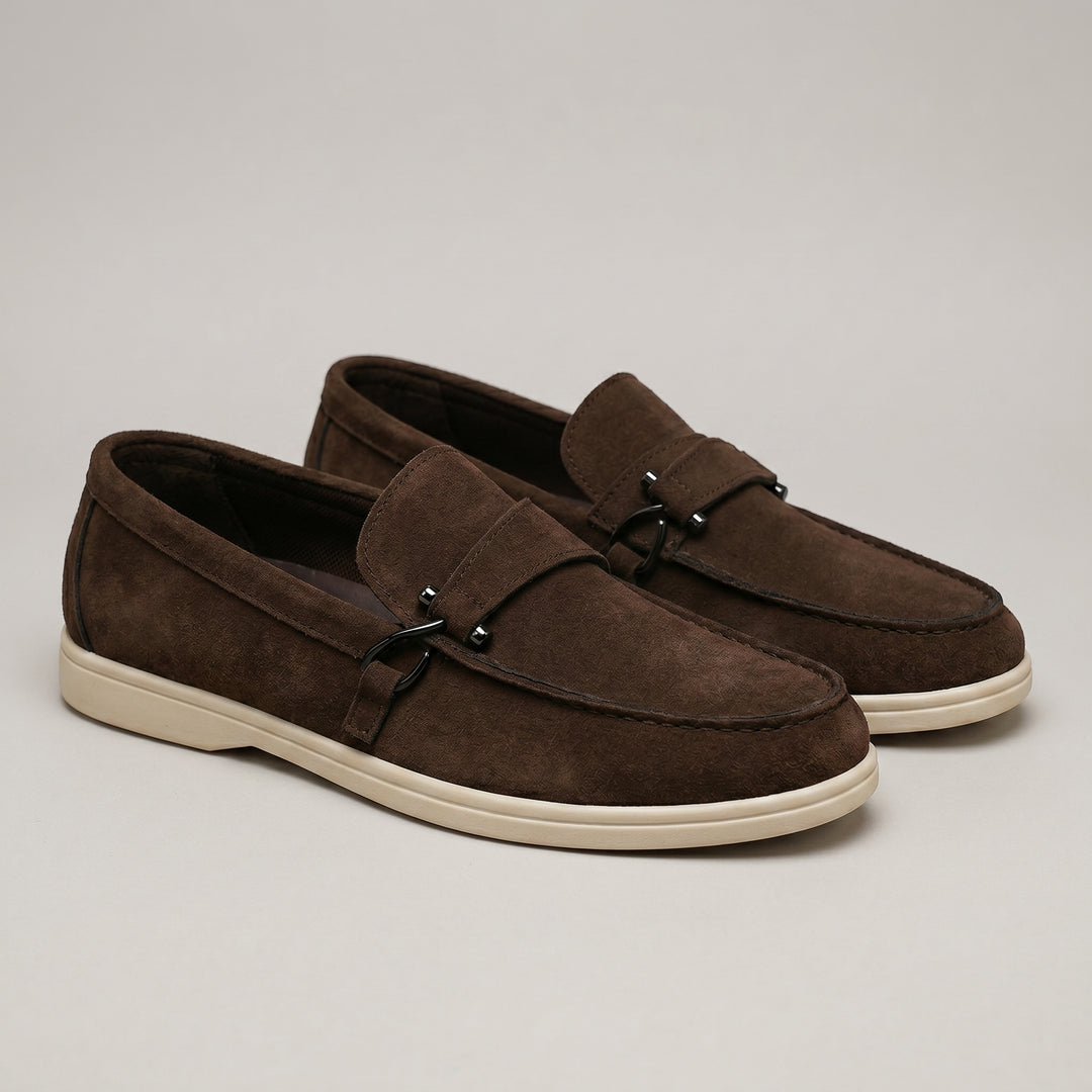 Matteo Suede Bit Loafer