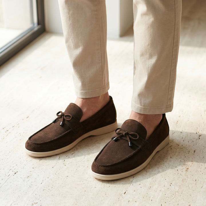 Matteo Suede Bit Loafer