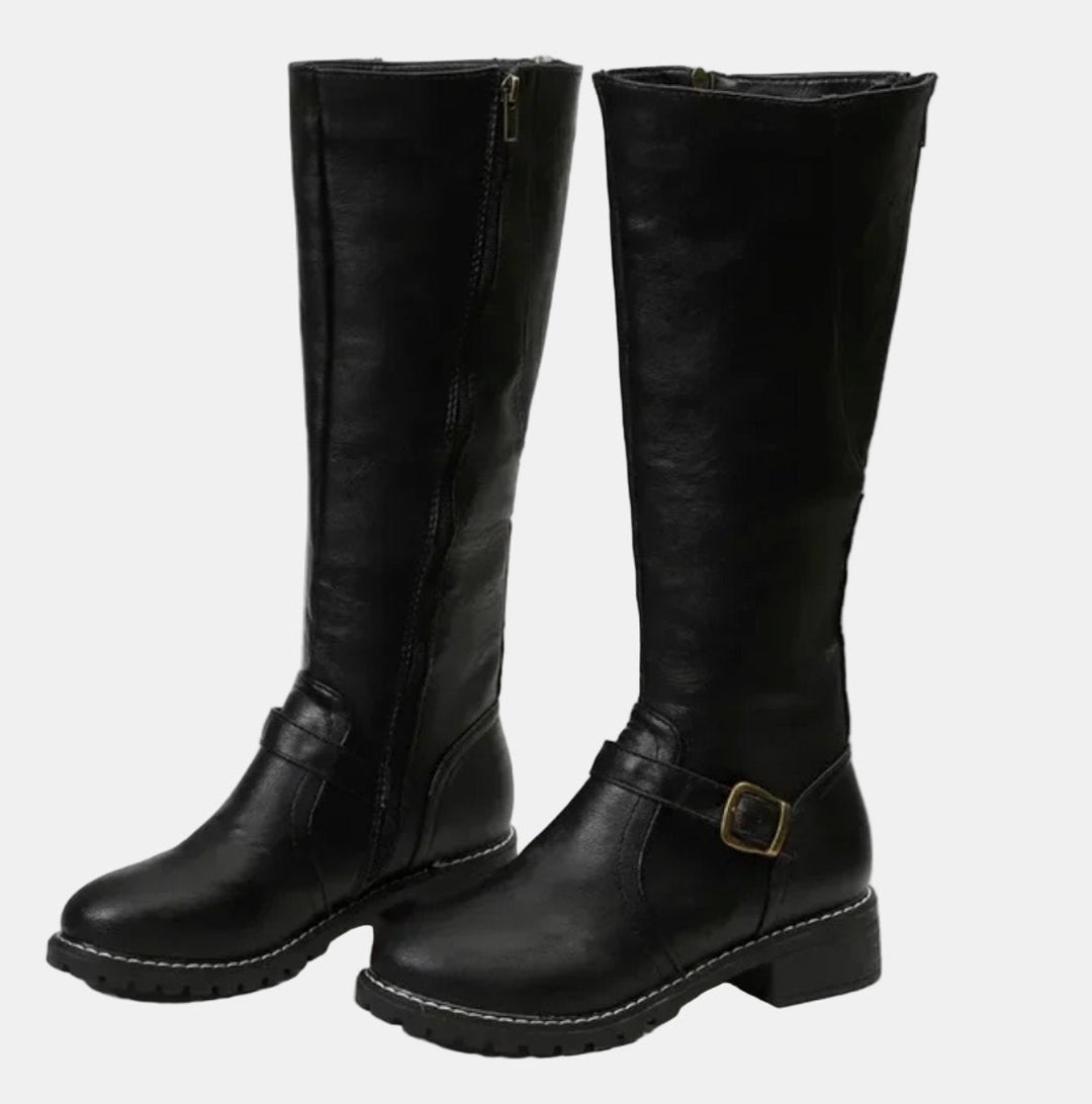 Clara Vintage Leather Boots