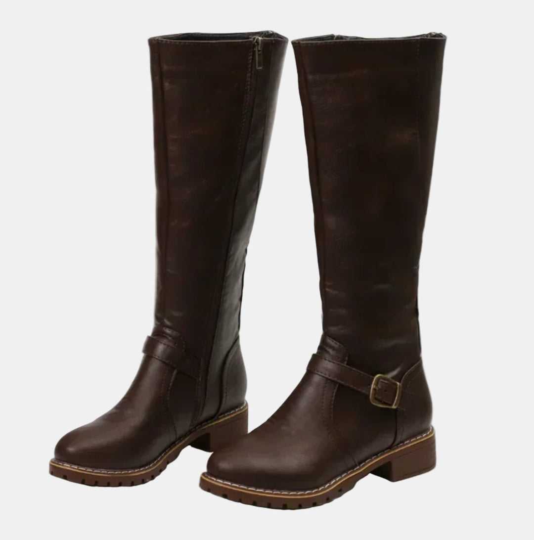 Clara Vintage Leather Boots