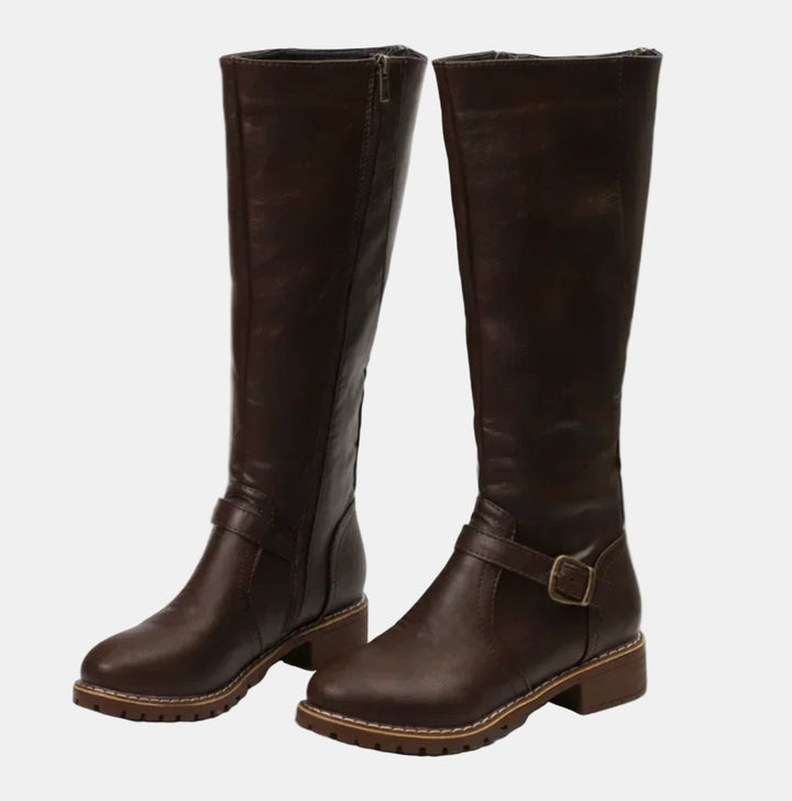 Clara Vintage Leather Boots
